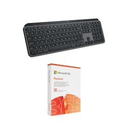Klawiatura LOGITECH MX Keys S Grafitowy + Program MICROSOFT 365 Personal