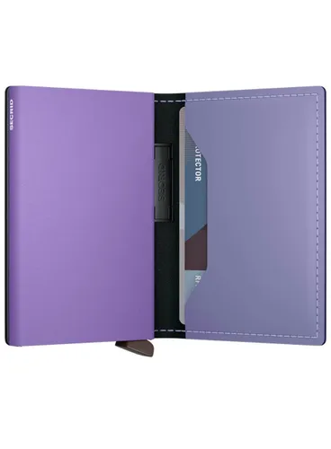 Portfel kieszonkowy RFID Secrid Bandwallet Matte - lilac / violet
