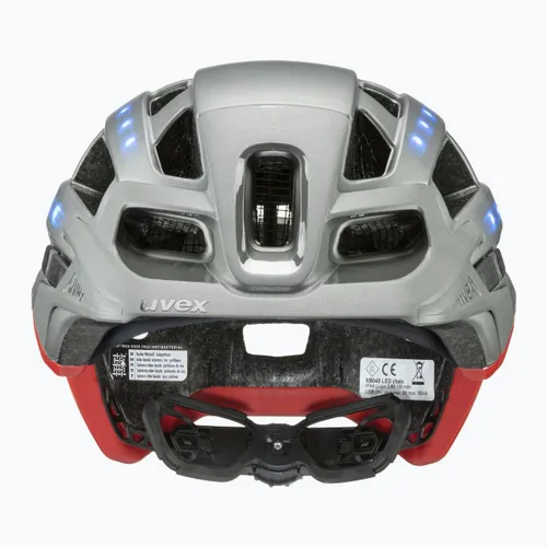 Kask rowerowy UVEX Finale Light 2.0 silver/red matt
