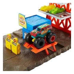 Hot Wheels Tor samochodowy Demolka na stacji (HFB12)