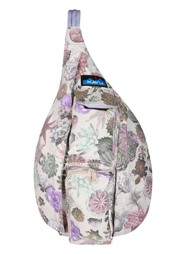 Рюкзак на одно плечо Kavu Mini Rope Sack Bag - succulents