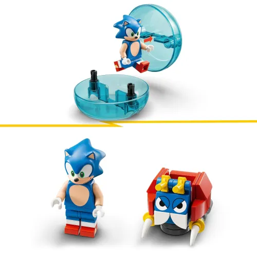 Конструктор LEGO Sonic the Hedgehog 76990 Задача про мчащийся мяч