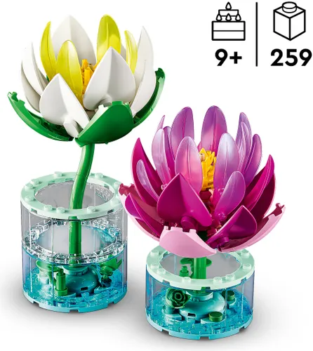 LEGO 11511 Botanicals: водяные лилии, набор кубиков 9+ цветы растения