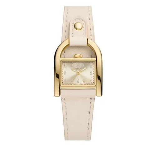 Fossil Harwell ES5280 Beige / Gold Saati