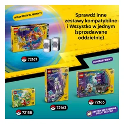 LEGO 72166 Pokémon SMART Play Cubone i Gengar — upiorne starcie