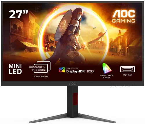 Monitor AOC U27G4XM 27" 3840x2160px IPS 160Hz 1 ms [GTG]