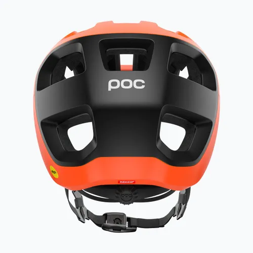 Kask rowerowy POC Cularis fluorescent orange matt/uranium black matt