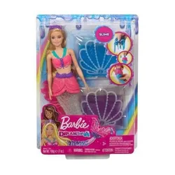 Lalka Barbie Syrena brokatowy Slime GKT75