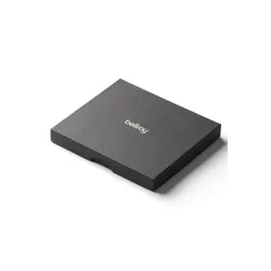 Кожаный кошелек унисекс Bellroy Folio Mini - глубокий сливовый