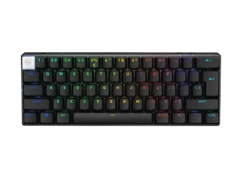 Klawiatura opto-mechaniczna Logitech Pro X 60 Lightspeed GX Tactile Czarny