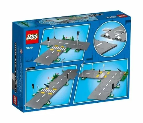 LEGO City 60304 дорожные плиты