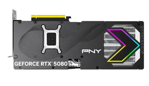 Karta graficzna PNY GeForce RTX 5080 ARGB EPIC-X RGB Overclocked Triple Fan 16GB GDDR7 256bit DLSS 4