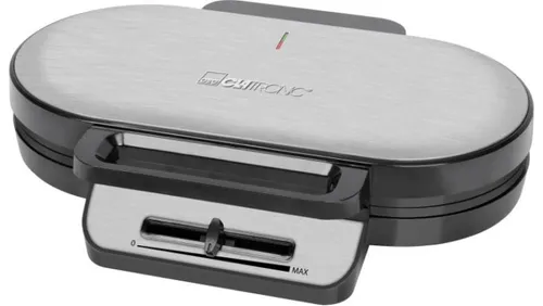 Gofrownica CLATRONIC WA 3745 Stalowo-Czarny