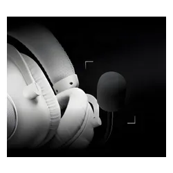 Słuchawki bezprzewodowe z mikrofonem Logitech G Pro X3 Lightspeed Nauszne Biały