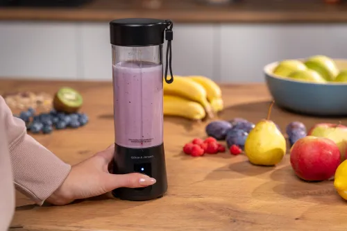 Blender personalny GÖTZE & JENSEN PB940K Czarny Bezprzewodowy + pokrowiec