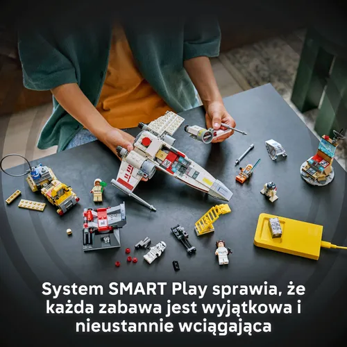 LEGO 75423 Star Wars SMART Play X-Wing Czerwona Piątka Luke