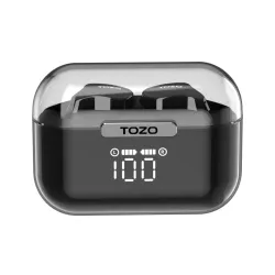 Słuchawki dokanałowe TOZO T18 Crystal Buds Czarny