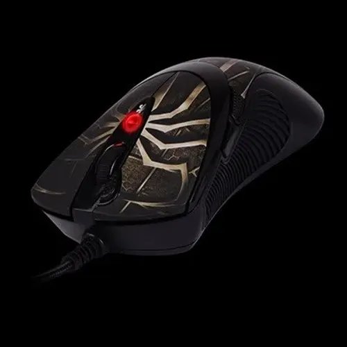 Myszka gamingowa A4Tech XL-747 przewodowa 3600 dpi laserowa czarna