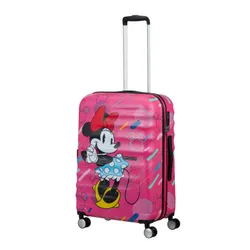 Walizka średnia American Tourister Wavebreaker Disney - Minnie future pop