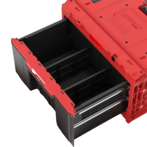 Skrzynka narzędziowa QBRICK System One Drawer 1 Toolbox 2.0 Red Ultra HD Custom