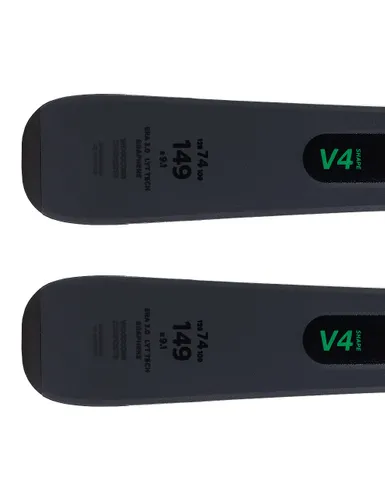 Narty allround HEAD SHAPE V4 green + wiązanie HEAD PR 10 z GRIP WALK 2025 - Długość (cm) - 177