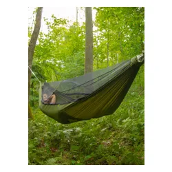 Hamak turystyczny ENO JungleNest Hammock - evergreen