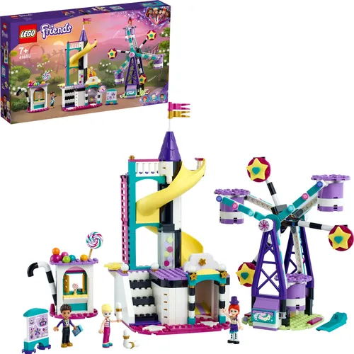 Конструктор Lego Friends Волшебное колесо обозрения и горка (41689)