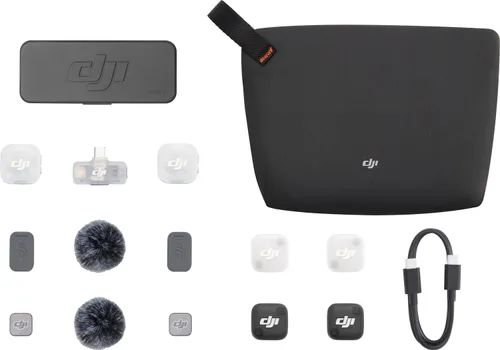 System bezprzewodowy DJI Mic Mini 2 (2 TX + 1 Mobile RX + Etui ładujące)