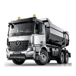 Zdalnie sterowany samochód COIL ciężarówka wywrotka Mercedes na pilota metalowa