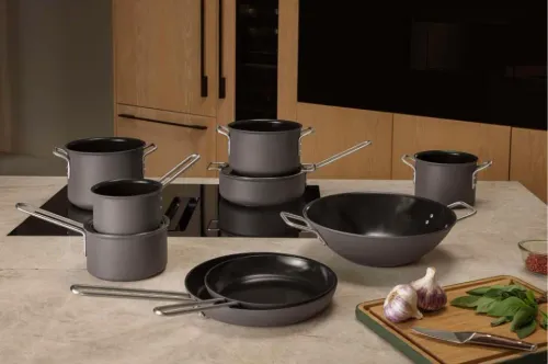 EVA TRIO Grey Line 3,8 l - garnek aluminiowy