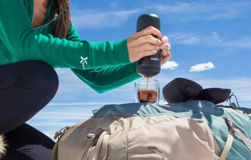 Ekspres WACACO Nanopresso Szary + Adapter NS