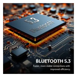 Słuchawki bezprzewodowe Tozo Agile Nova Dokanałowe Bluetooth 5.3 Fioletowy