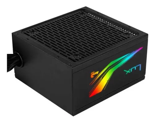 Zasilacz Aerocool LUX RGB 650W 80+ Bronze Czarny