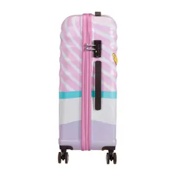 Walizka średnia American Tourister Wavebreaker Disney - Daisy pink kiss