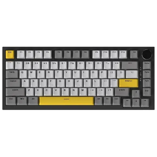 Klawiatura mechaniczna przewodowa Ajazz AK820 Sea Salt Switch czarna