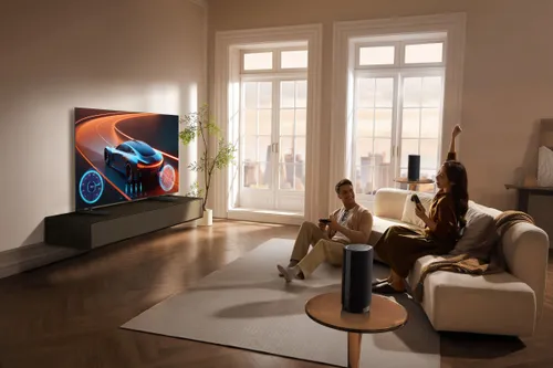 Bezprzewodowa Kolumna Aktywna TCL Z100 Czarna (1 szt.), Wi-Fi, Bluetooth, Dolby Atmos, Bezprzewodowe połączenie z TV TCL