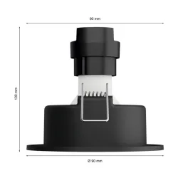 Oświetlenie punktowe Philips Hue White and Color Ambiance Centura 3szt. Biały