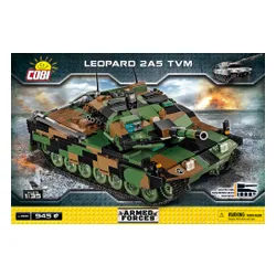 Klocki Cobi Czołg Niemiecki Leopard 2A5 TVM (2620)