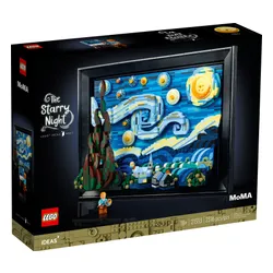 LEGO 21333 Ideas - „Gwiaździsta noc” Vincenta van Gogha