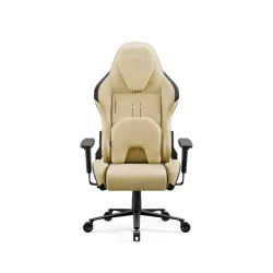 Fotel Diablo Chairs X.One Prime, Normal Size Broken Gold Gamingowy Do 140kg Tkanina Złoty