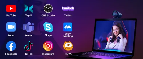 Kamera internetowa eMeet SmartCam S600 4K Czarny + Tripod