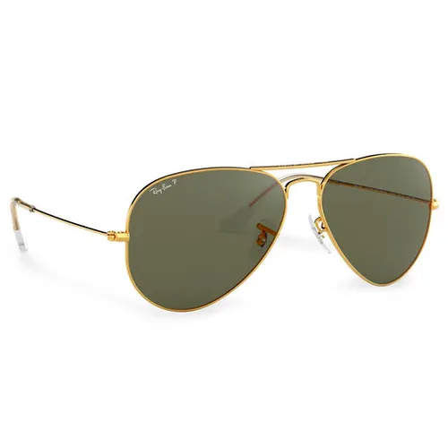 Okulary przeciwsłoneczne Ray-Ban Aviator 0RB3025 Gold/Green - Rozmiar (EU) 58