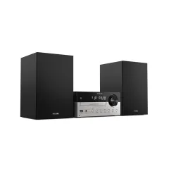 Wieża Philips TAM4205M2/12 80W Bluetooth Radio FM Czarno-srebrny