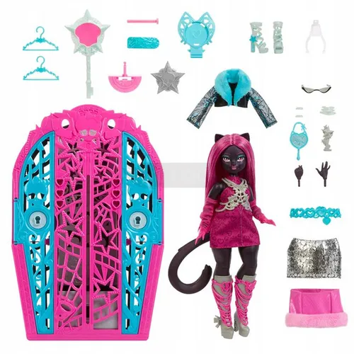 LALKA MONSTER HIGH STRASZYSEKRETY TAJEMNICE HOLLYDUCH Catty Noir JBG82