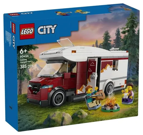 LEGO City 60454 Wakacyjny kamper pełen przygód