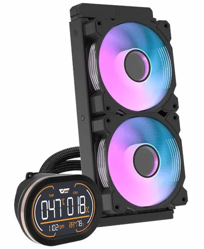 Chłodzenie wodne DARKFLASH DH240D V1.2 Czarny