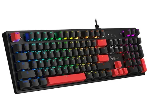 Klawiatura mechaniczna A4tech Bloody S520N BLMS Red Plus Czarny
