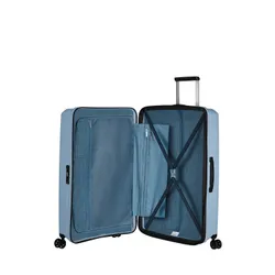 Большой расширенный чемодан American Tourister AeroStep-soho grey