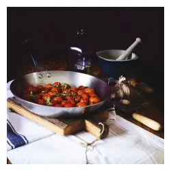 DE BUYER Affinity Steel 24 cm - patelnia stalowa