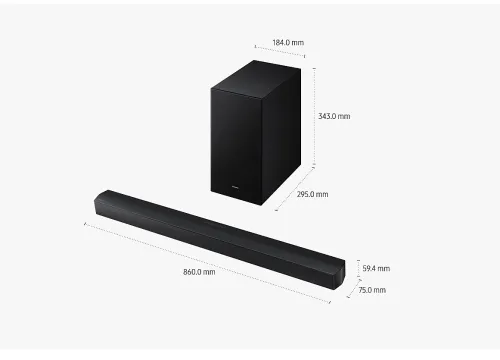 Soundbar Samsung HW-B650F 3.1 Bluetooth